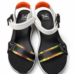 Sandals - White and Black